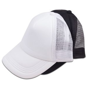 “ראפר” כובע רשת 5 פאנל צבע מלא