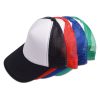 “ראפר” כובע רשת צבעוני בשילוב לבן