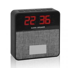 “היפ הופ” רמקול בטכנולוגיית בלוטוס’ עם שעון תצוגה דיגיטלי