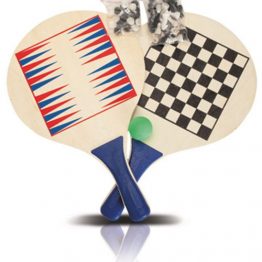 “סקווש” זוג מטקות עם משחק שש-בש ושחמט