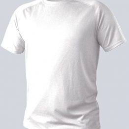 חולצת דרייפיט בצבע לבן