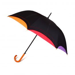 מטריה “סהר” 25 אינץ’ שוליים צבעוניים