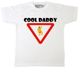 61. חולצה מודפסת לאבא של החתן או הכלה “cool daddy”