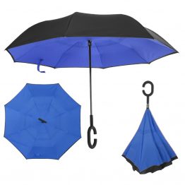 מטריה מתהפכת “23 המאפשר פתיחה וסגירה הפוכה של המטרייה.