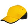 “ספורט” כובע 5 פאנל בשילוב צבעים מכותנה