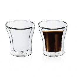 “פרו” זוג כוסות זכוכית דופן כפולה