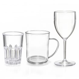 כוסות איכותיות דמוי זכוכית