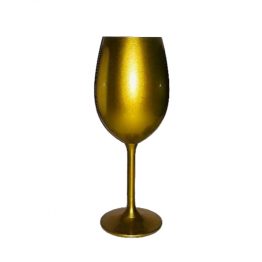 גביע יין מחוסם טוליפ קריסטל צ’כי זהב