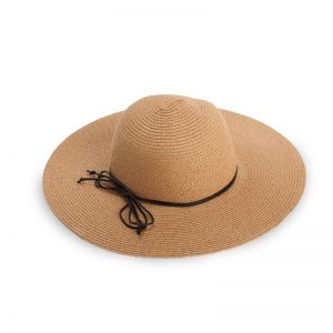 “קאריבים” כובע קש מעוצב רחב שוליים