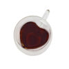 “וולנטינו” כוס דופן כפולה בצורת לב