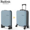 המזוודה המתקפלת הדקה ביותר בעולם עליה למטוס 21” של מותג המזוודות החכמות Rollink
